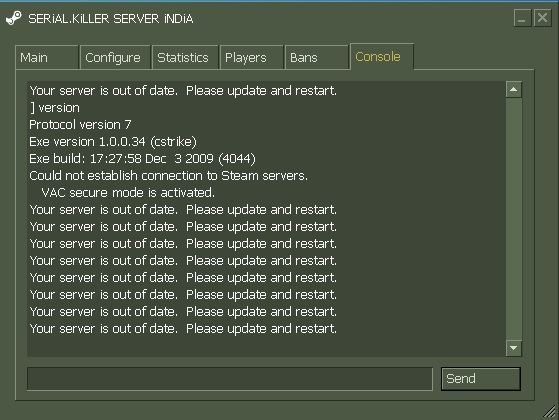 I HAVE CS:S SRCDS OLD ENGiNE SERVER UNTOUCHED